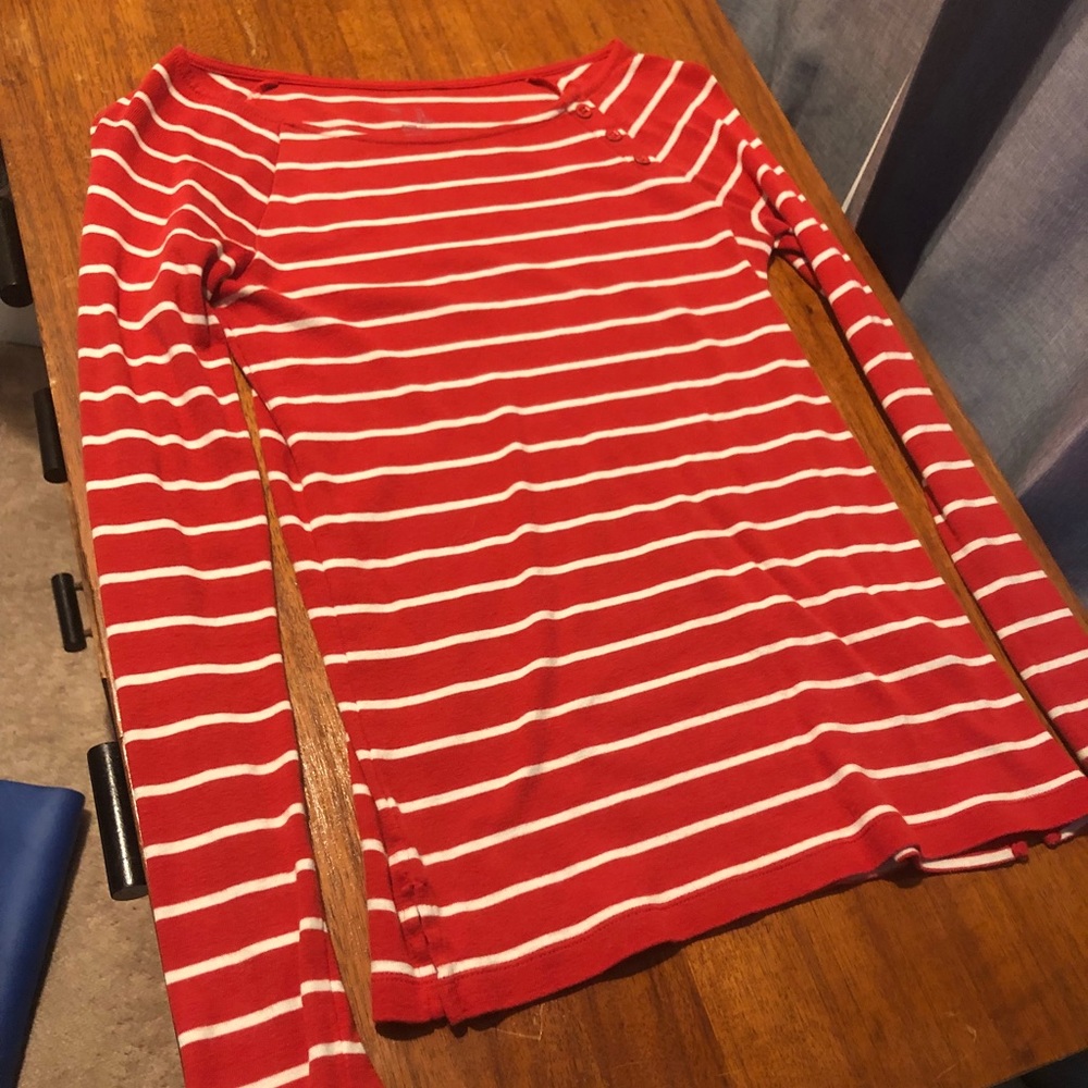 3 GAP Boatneck Long Sleeve Striped Bundle
